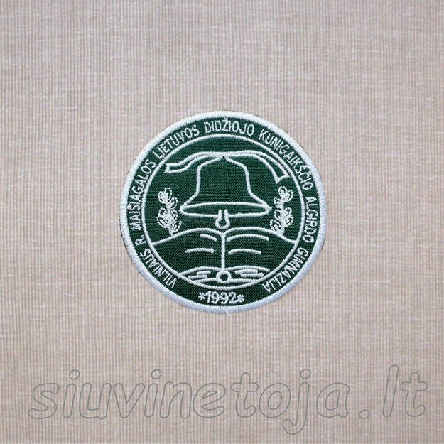Maišiagalos LDKA gimnazija juoda sp 80mm