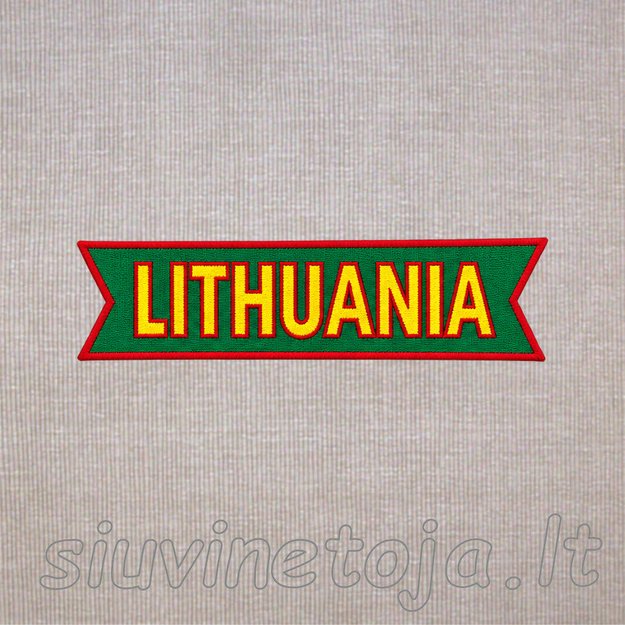 Lietuva 190x50mm užpildytas