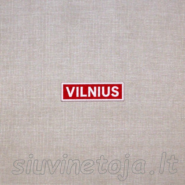 Vilnius 80x25mm